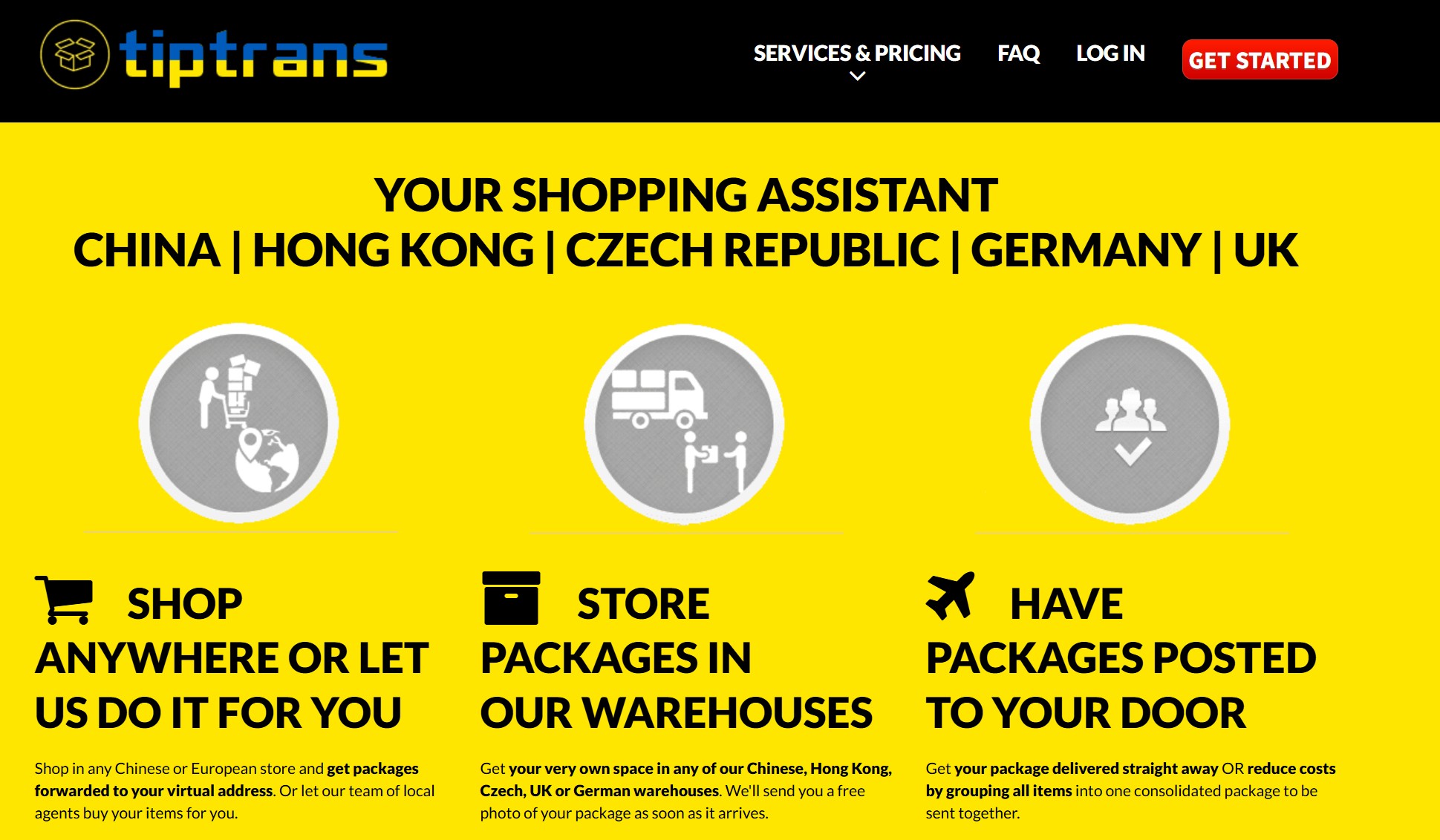 Tiptrans转运：一个“专业级”的海外虚拟地址服务商